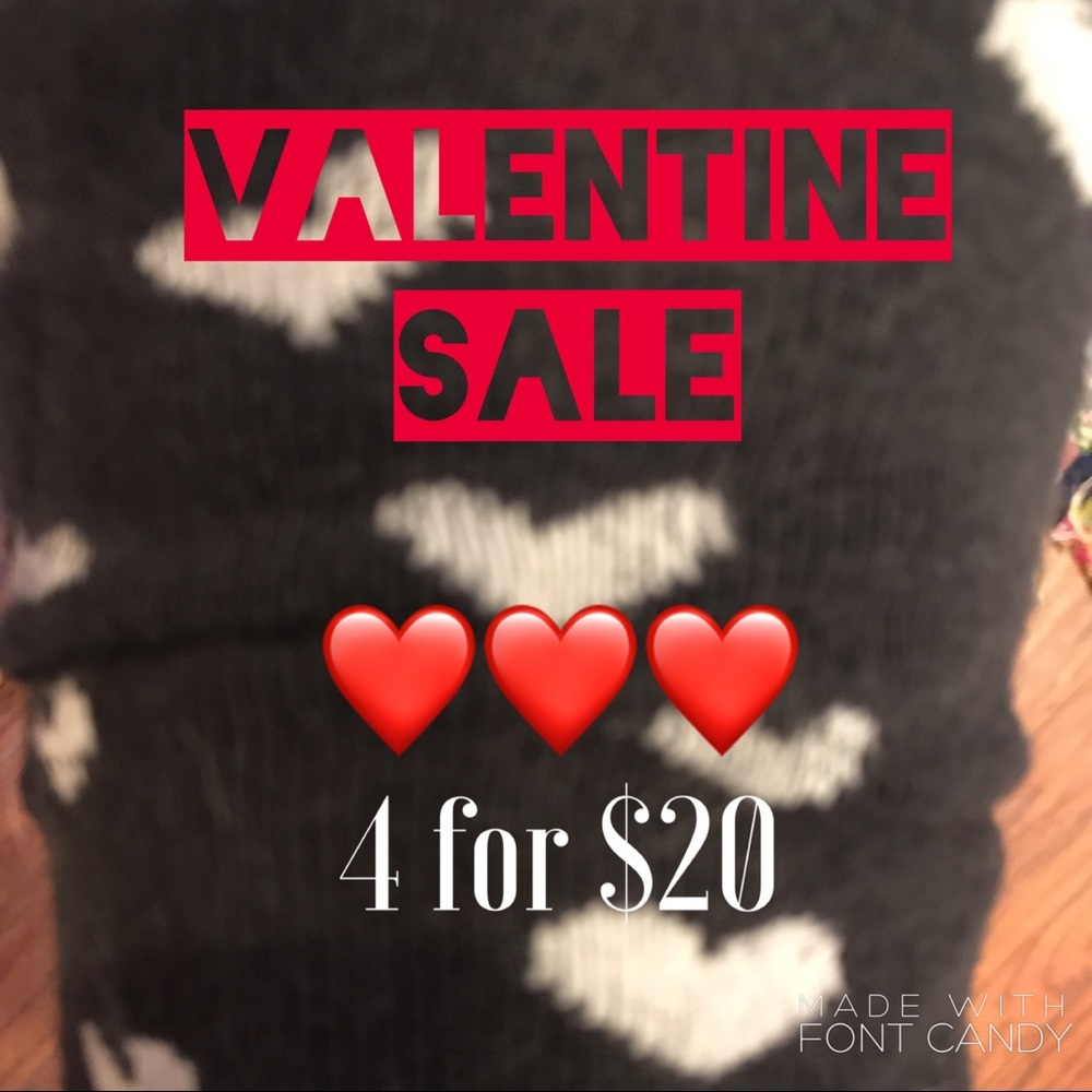 Pick 4 items with ❤️❤️❤️ for $20